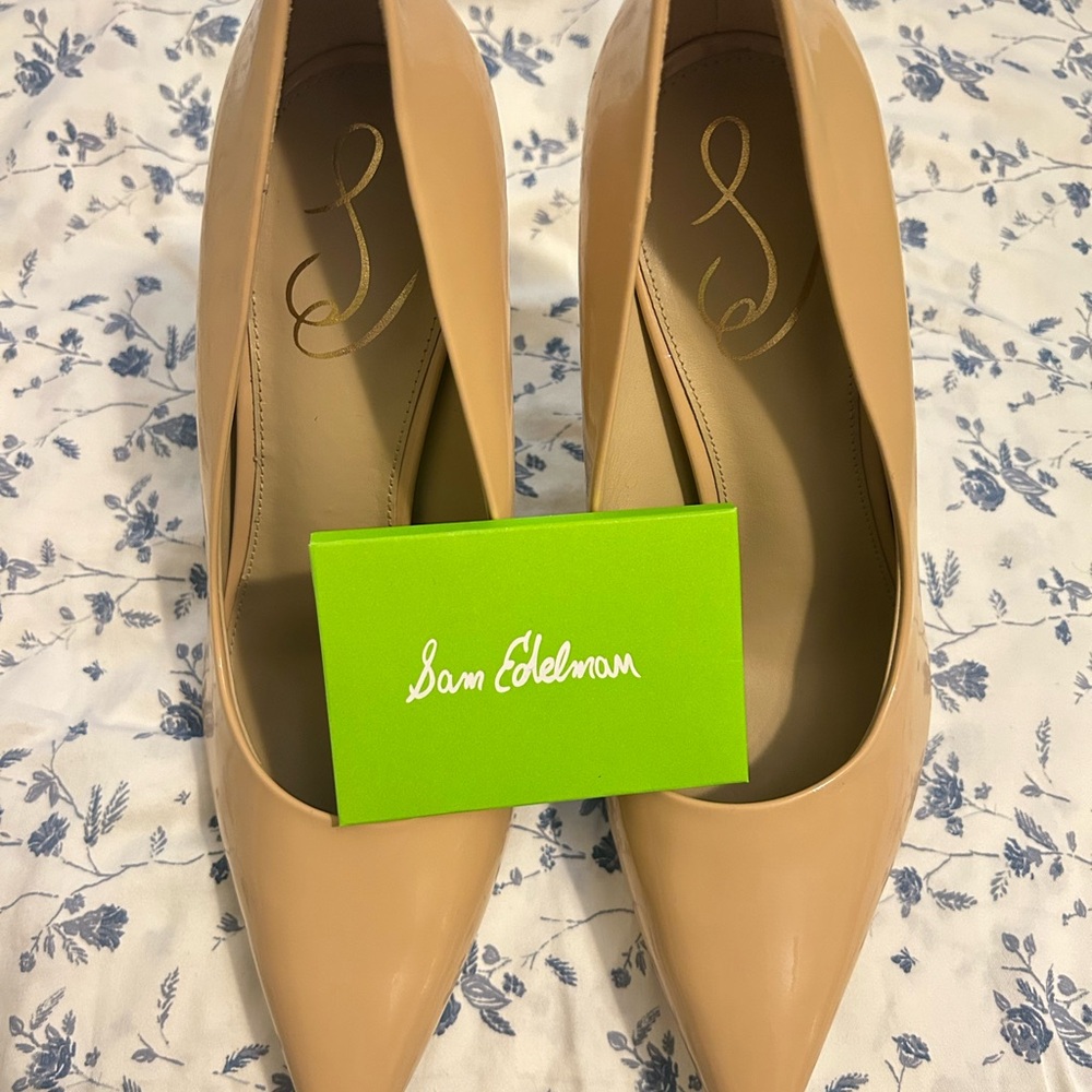 Sam Edelman Women's Tan Pumps